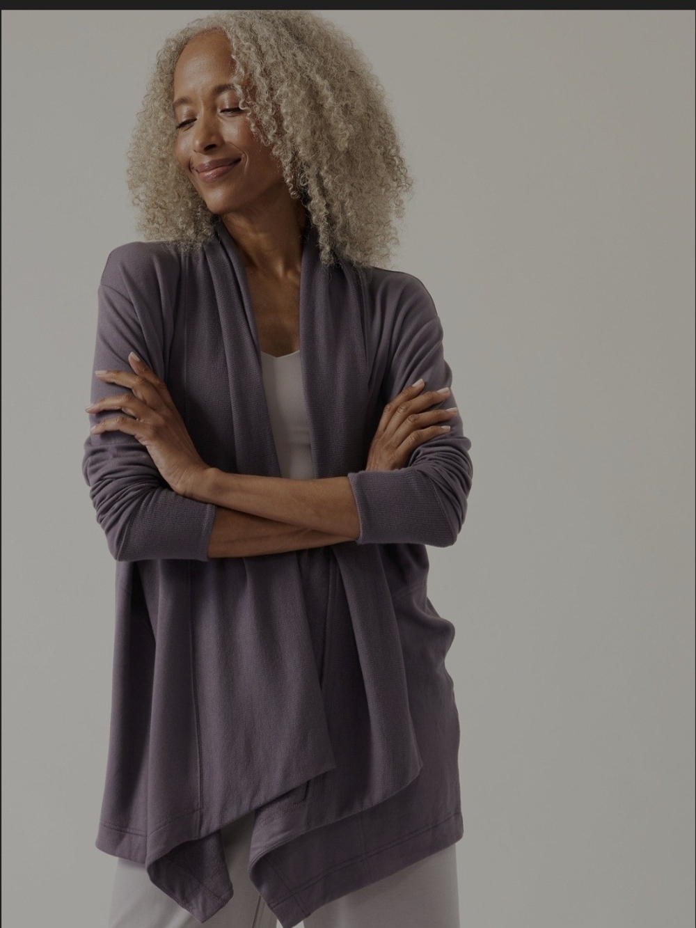 Athleta Pranayama Wrap XS Purple